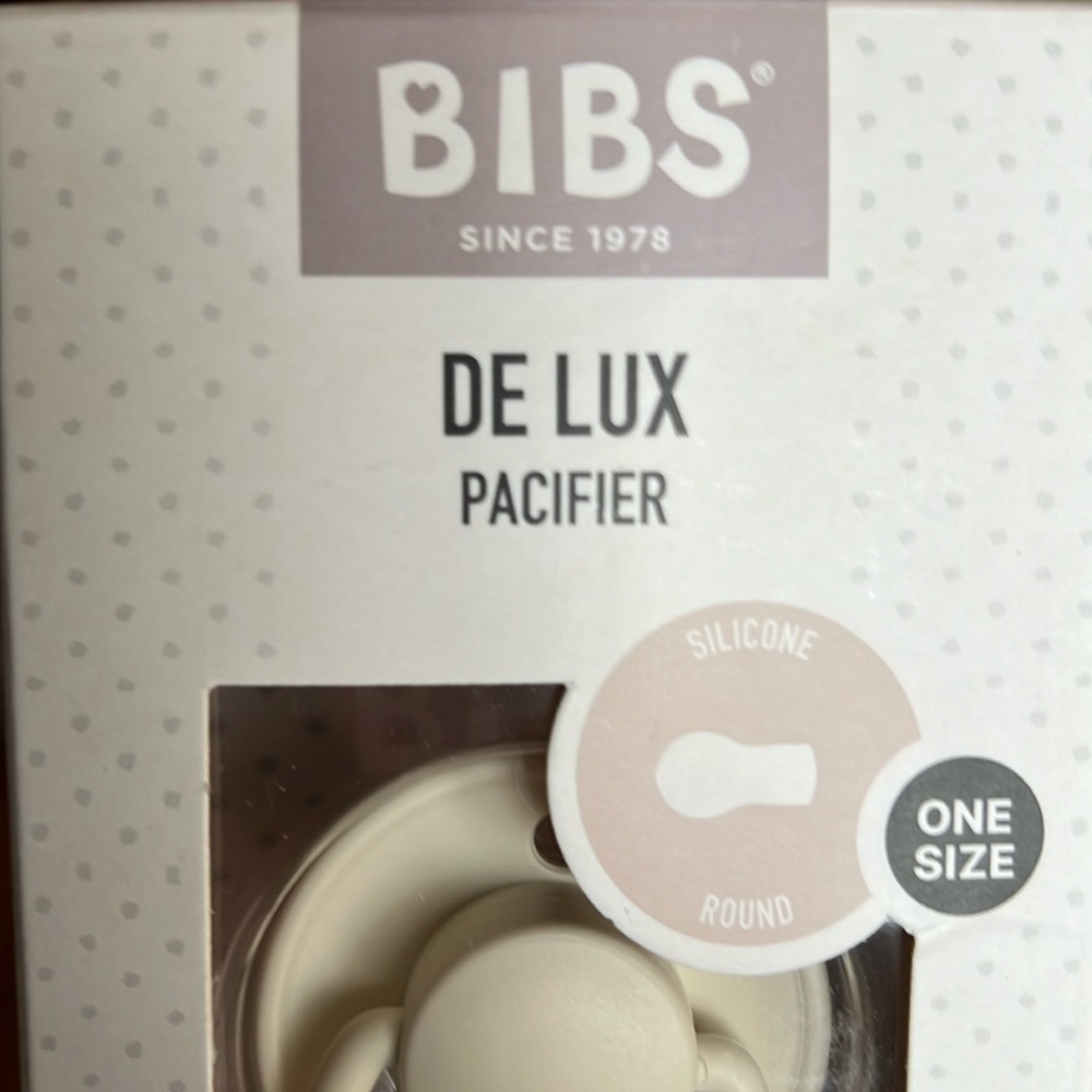 BIBS DE LUX Pacifier Ivory/Blush